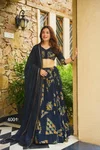 Vallari Vol 4 By Lucaya Crepe Silk Printed Lehenga Choli